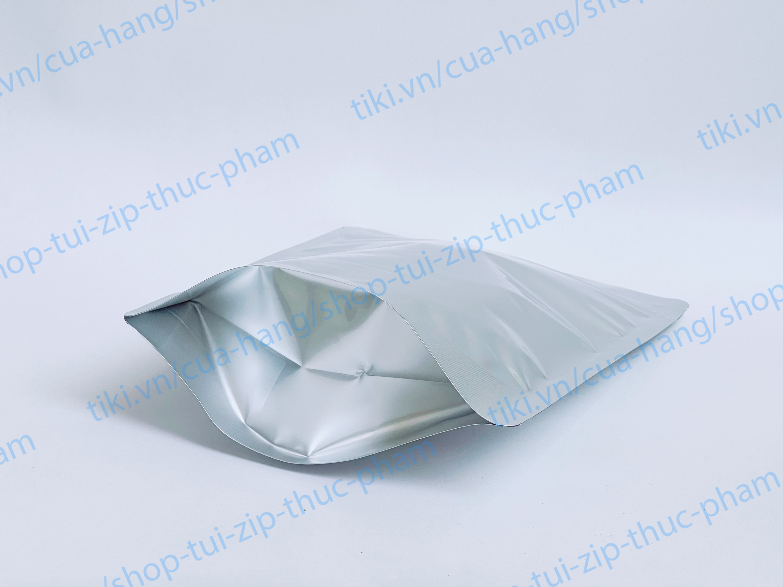 1 cái Túi Zip 2 mặt bạc - đựng trà, cà phê