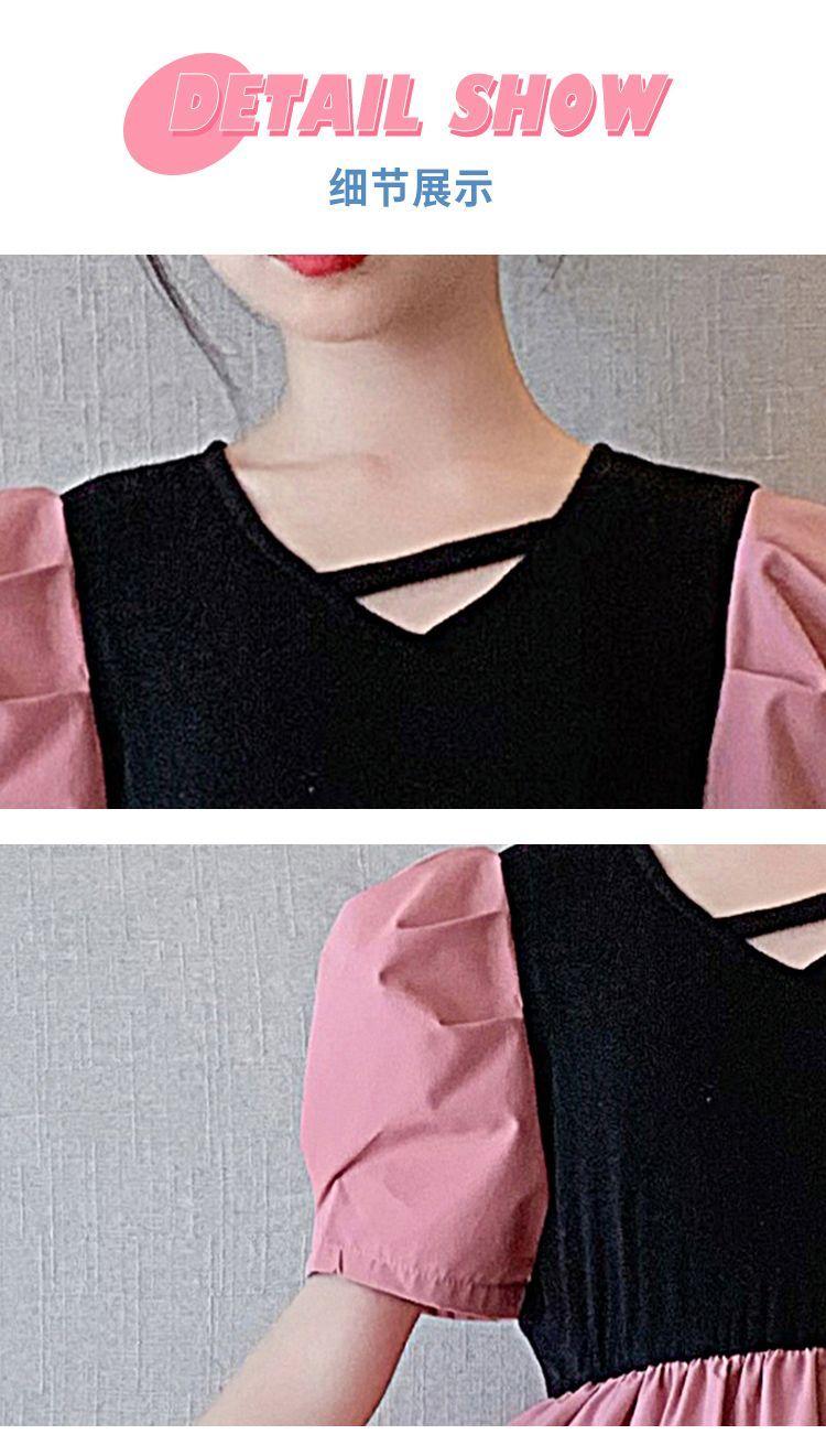 DONGSHOP HOT Cô gái ăn mặc váy trẻ em mùa hè 2023 Oceanic công chúa váy cô gái bowknot mỏng bông vải váy