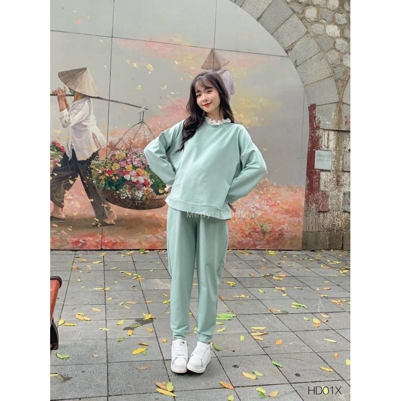 BỘ NỈ DA CÁ MẶC BẦU
