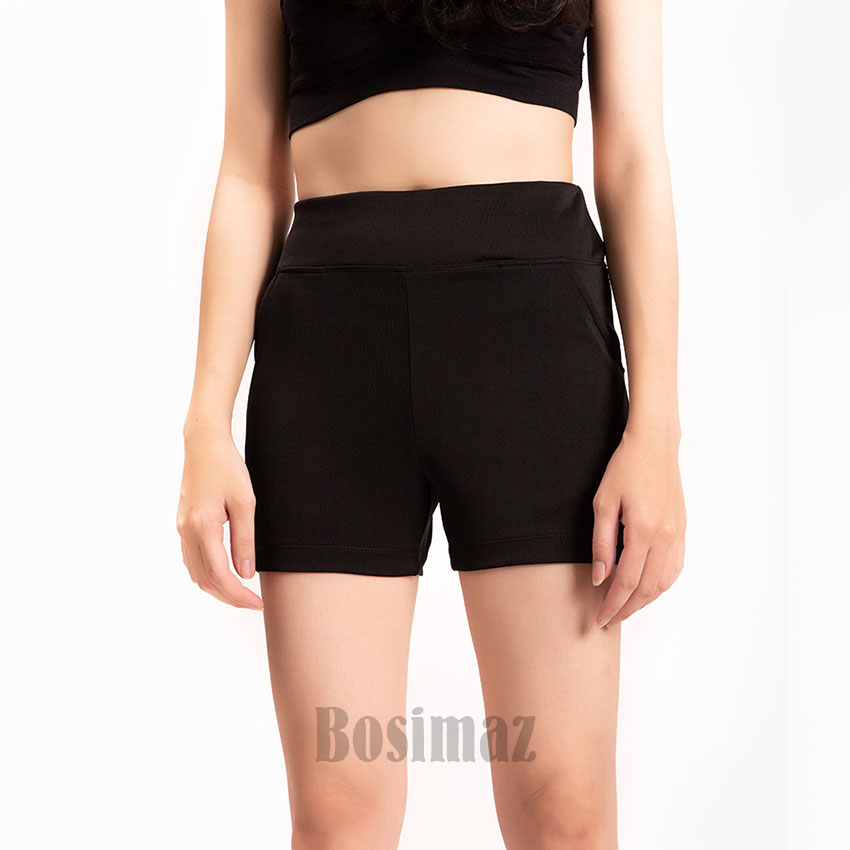 Quần Legging Nữ Bosimaz MS331 đùi cao cấp, thun co giãn 4 chiều, vải đẹp dày, thoáng mát không xù lông.