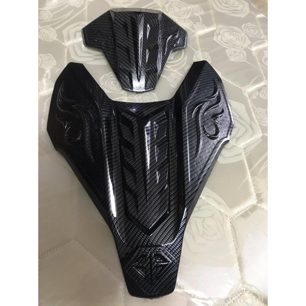 AirBlade 125, ốp mặt nạ + mão đầu Carbon cao cấp