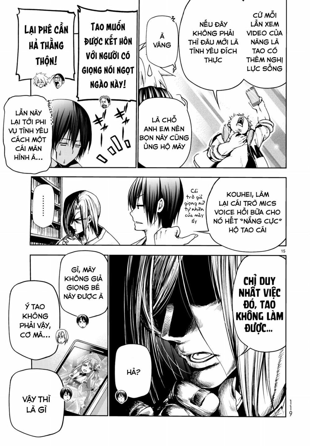 cô gái thích lặn - grand blue chapter 44 15