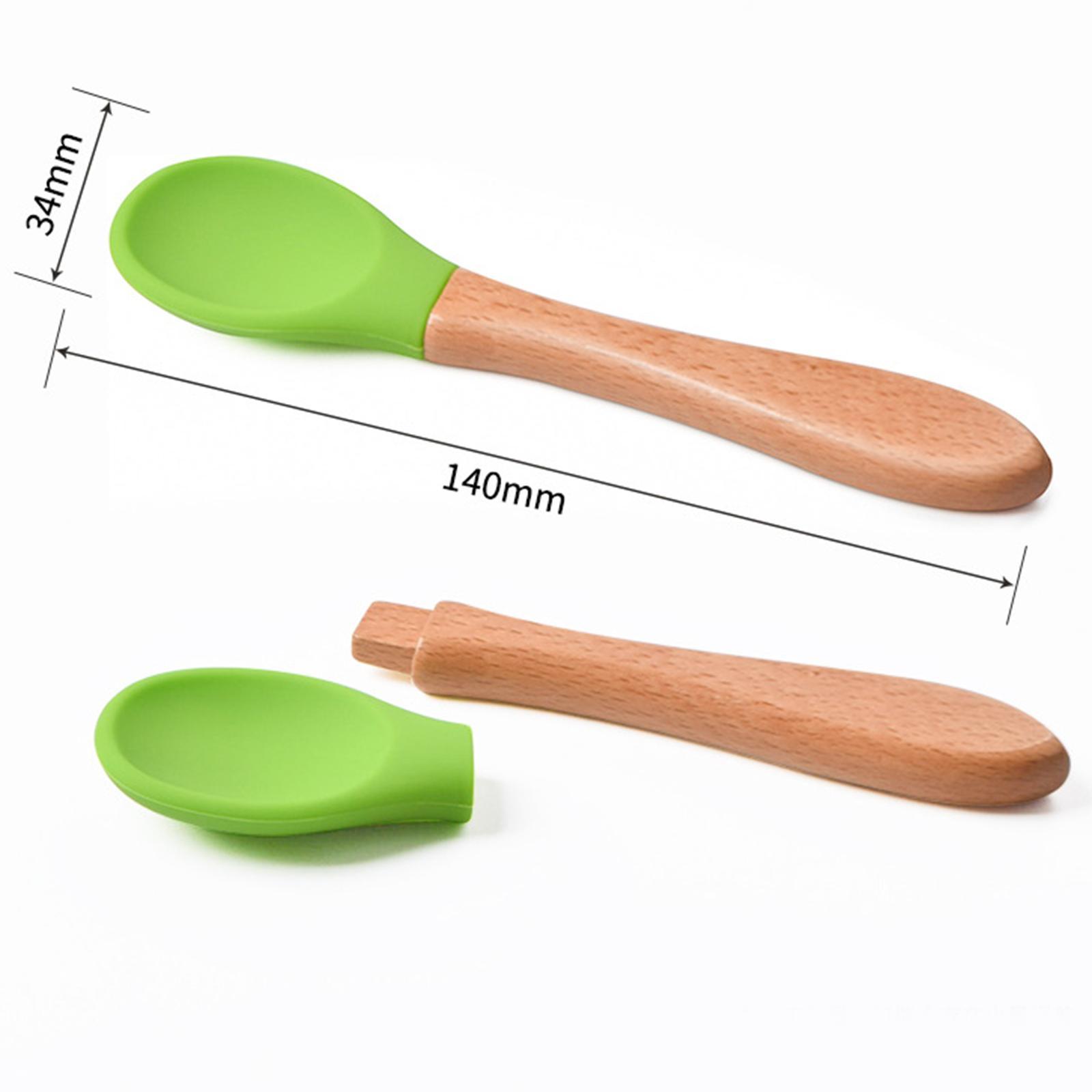 Silicone Suction Bowl Waterproof with Fork Spoon Set Eating Apron