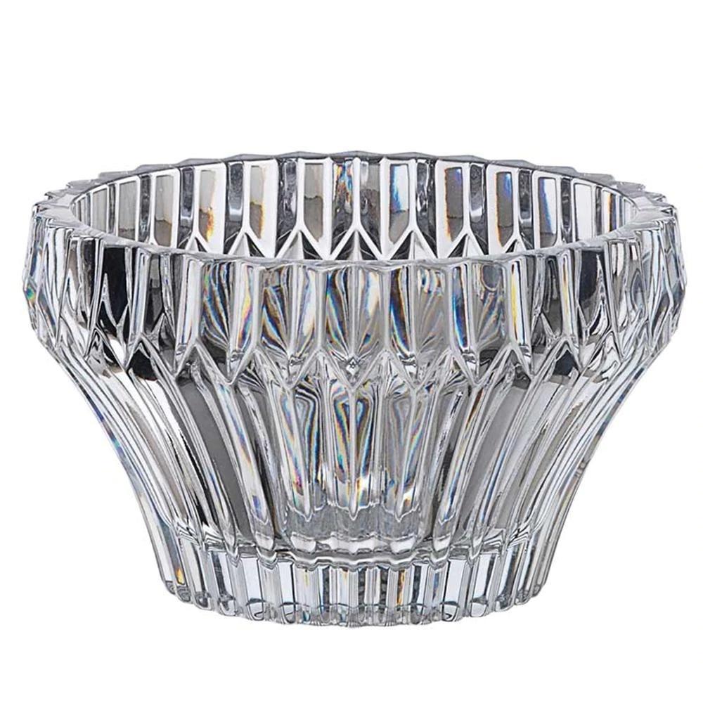 Âu Pha Lê Cao Cấp Rogaska, Hũ Pha Lê Có Nắp Đựng Bánh, Mứt, Kẹo, Trái Cây, Cao 19CM, Nhập Đức