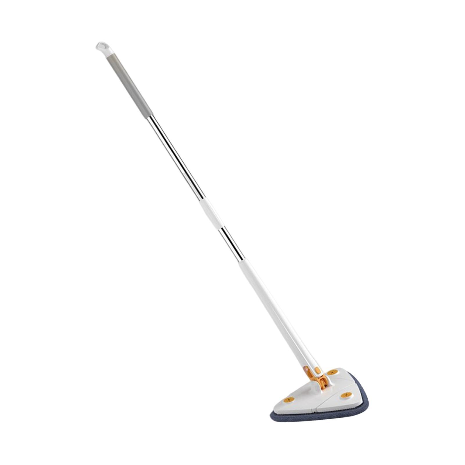 360 Rotatable Cleaning Mop with Mop Pads Triangle Floor Mop for Engineered Hardwood Laminate