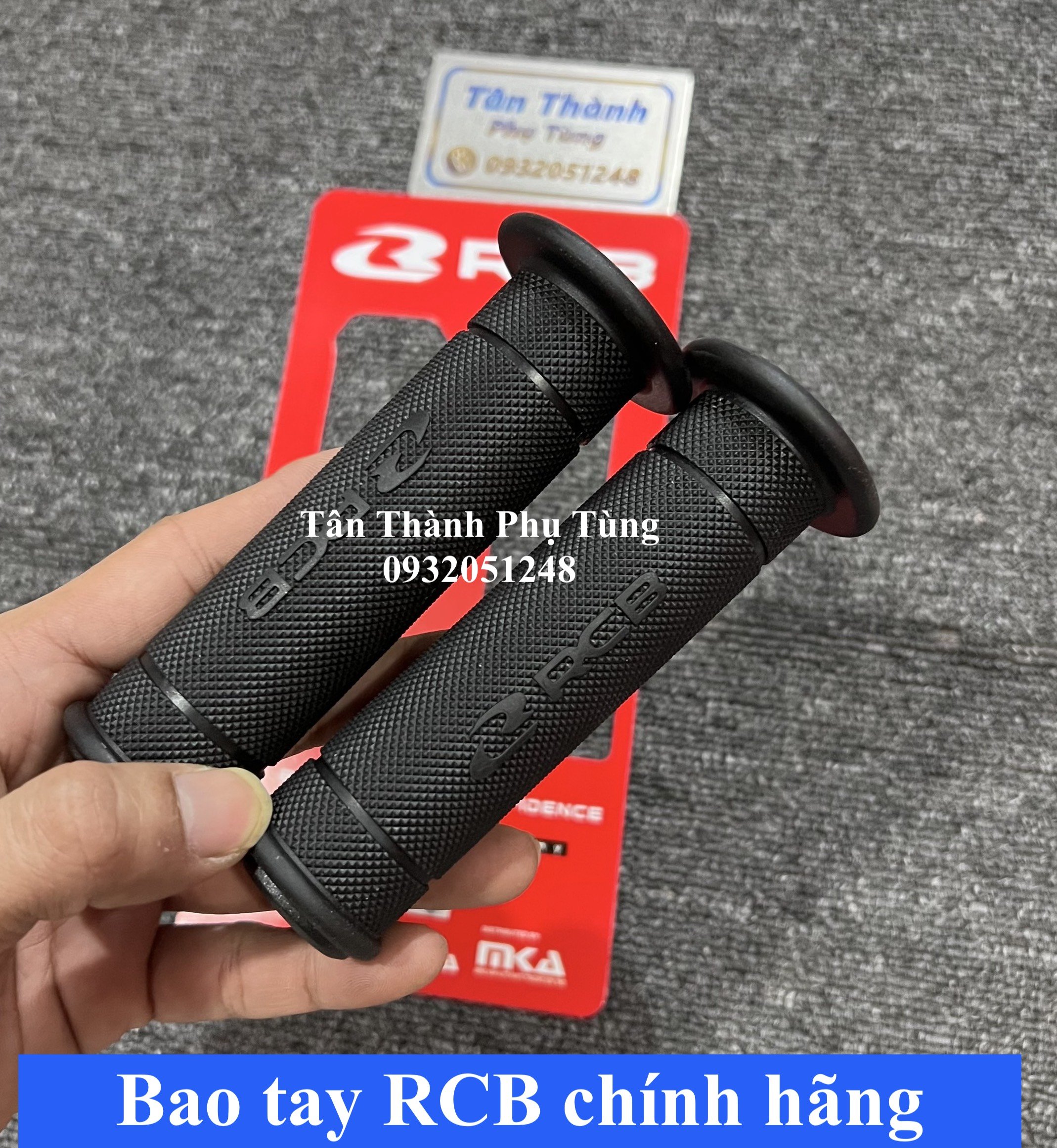 Bao tay RCB màu đen HG55 dành cho các loại xe