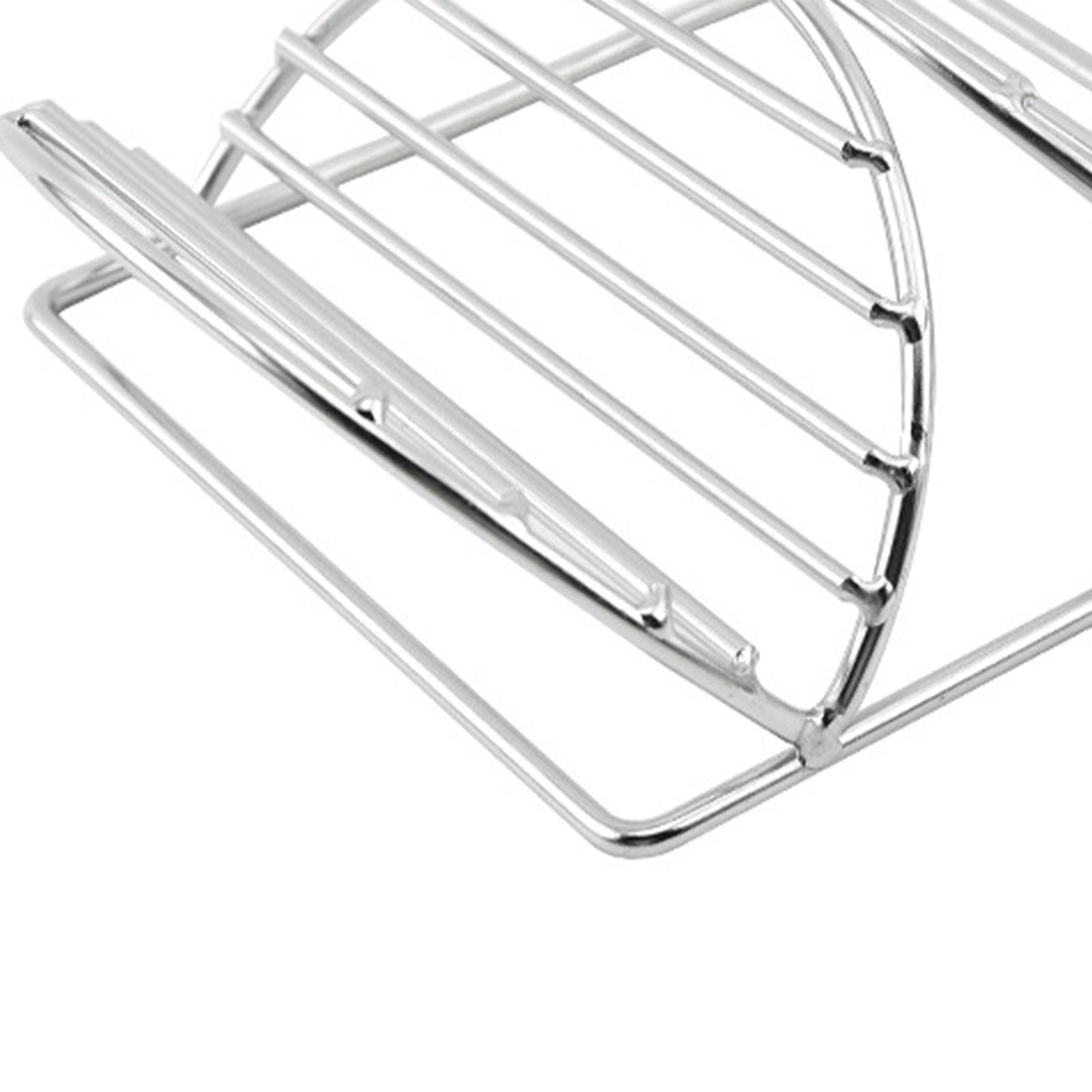 Taco Holder Stainless Steel Taco Stand Holds 2