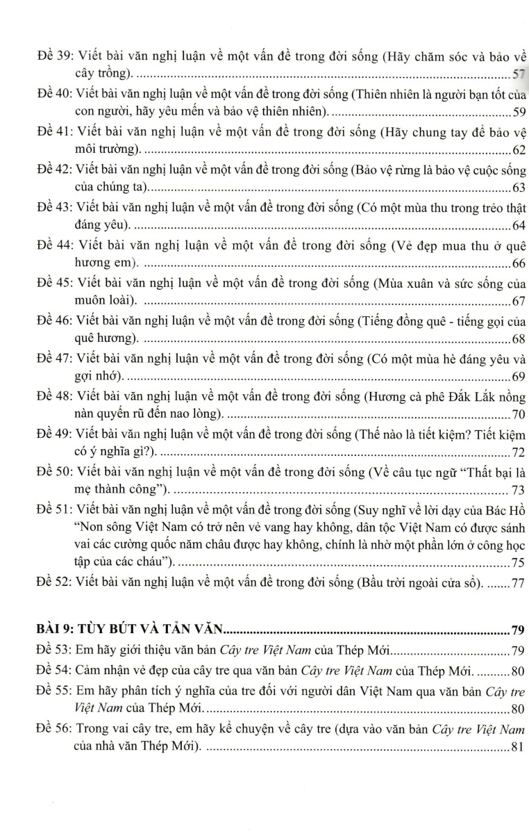Những Bài Làm Văn Mẫu Lớp 7 - Tập 2