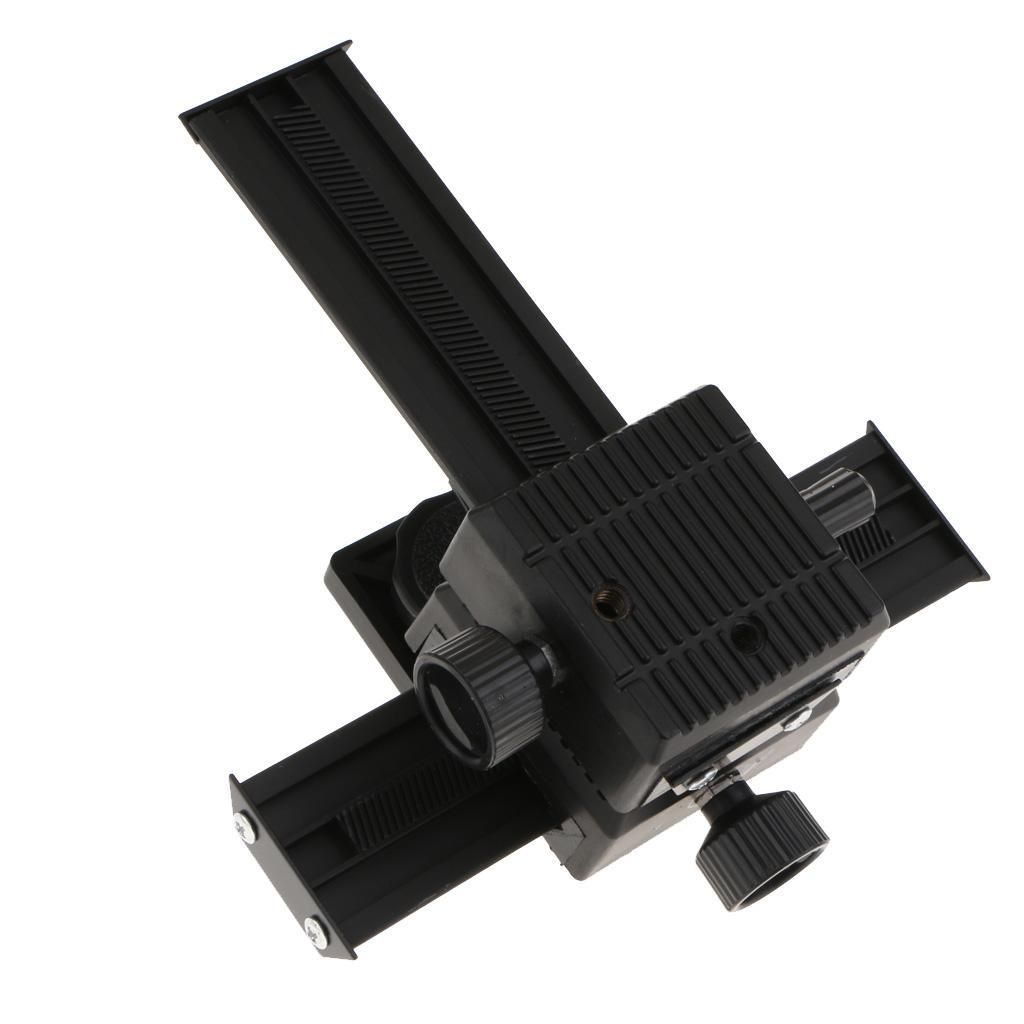 Standard 1/4 Screw 4-way   Focusing Focus Rail Slider for DSLR