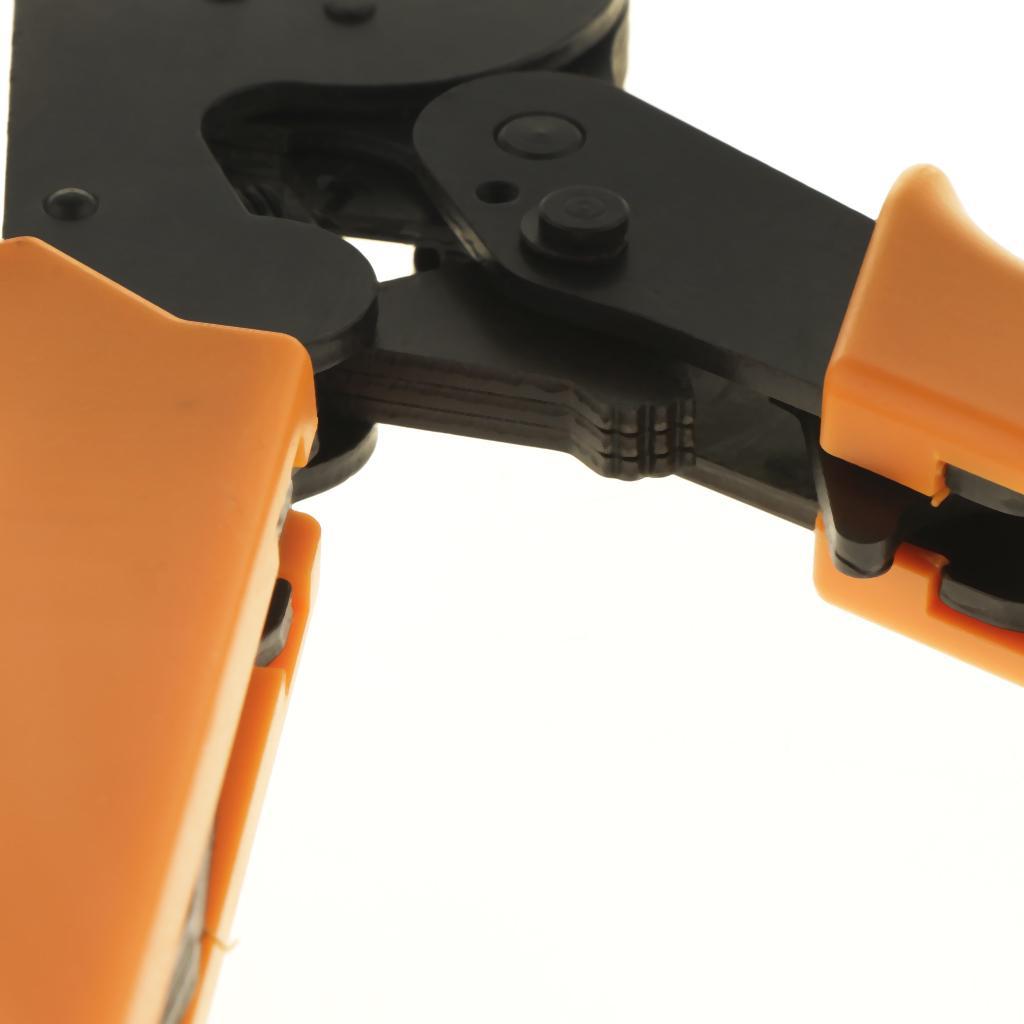 Ratcheting Wire Terminal Crimper For Gage Wire Ends Ferrules D AWG23-10, providing you with easy operation and sturdy crimping