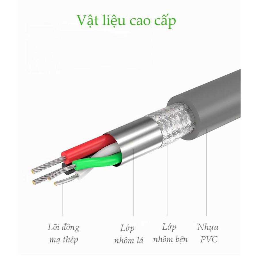 Cáp chuyển đổi USB sang Com RS232 âm UGREEN 20201 dài 1,5m chính hãng - Hàng Chính Hãng