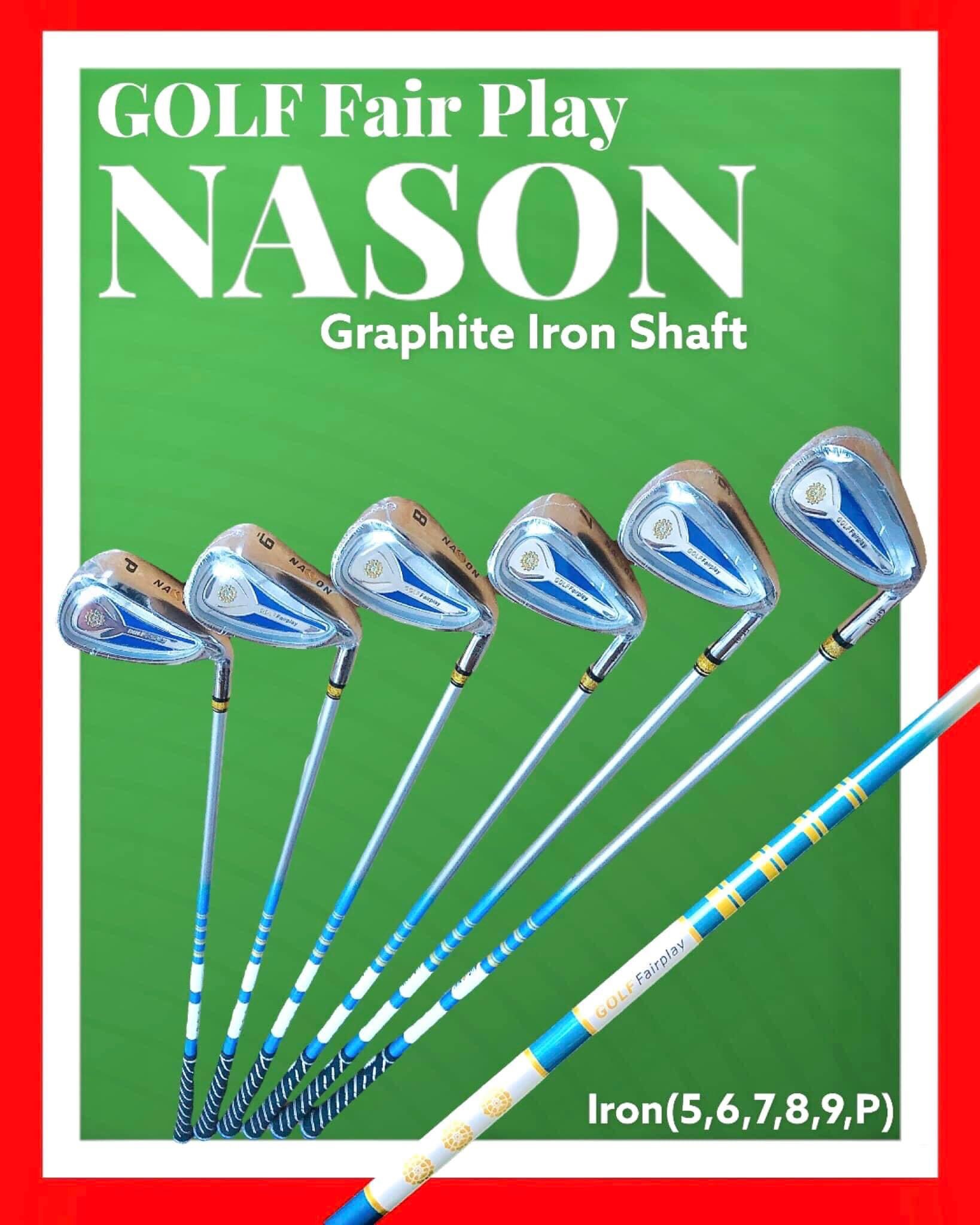 BỘ GẬY GOLF NỮ FAIRPLAY GF-01 (10 gậy + túi golf + 10 cover) | NASON