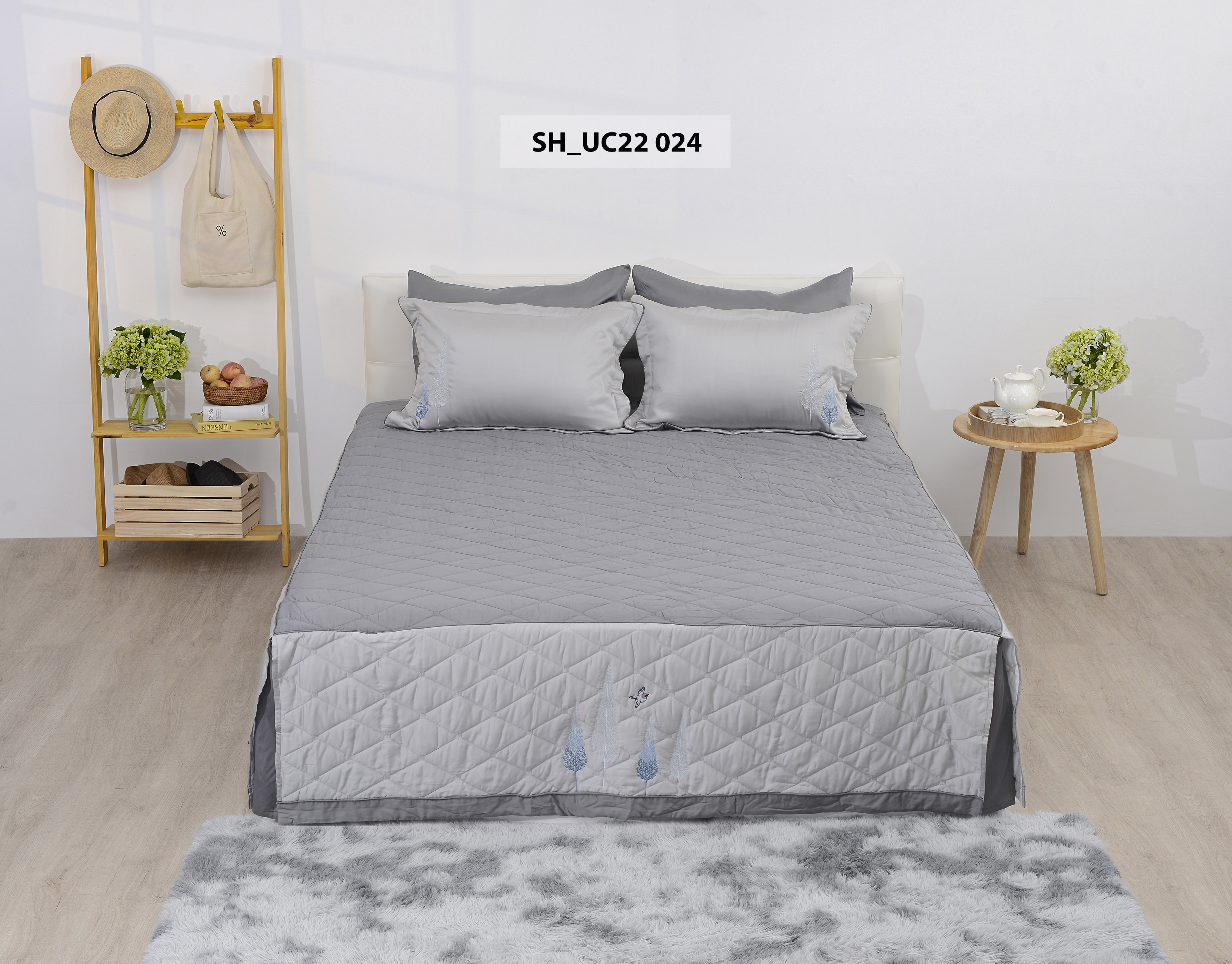 Bộ chăn gối cao cấp Sông Hồng SH_UC22 024