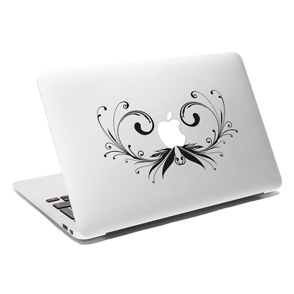 Mẫu Dán Decal Trang Trí Macbook - Hoa Văn 28