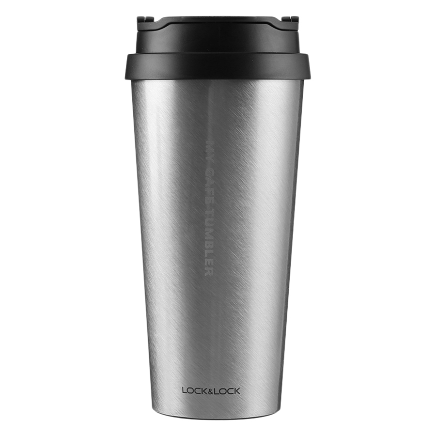 Ly Giữ Nhiệt Bằng Thép Không Gỉ Lock&Lock Clip Tumbler LHC4151SLV - Bạc