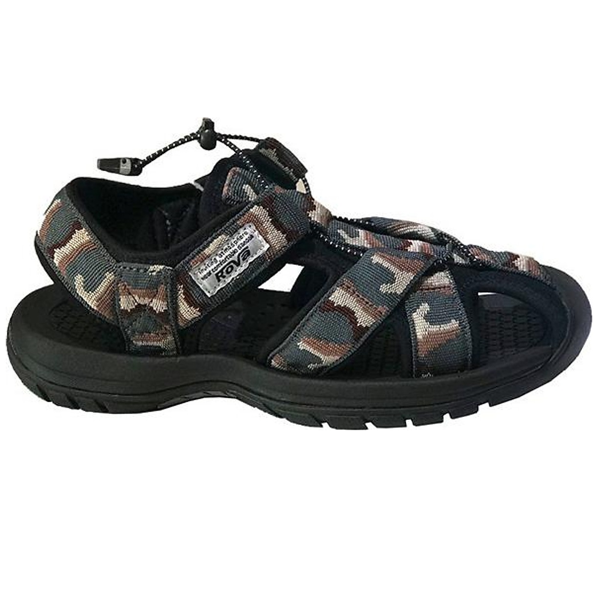 Giày Sandal Rova Nam Bít Mũi Dã Ngoại Du lịch trekking RV626