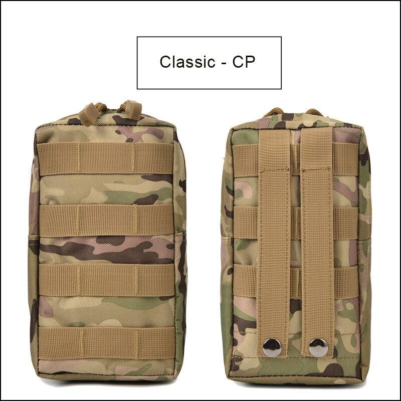 600D Oxford Cloth Tactical Bag Outdoor Tactical Waist Bag Molle EDC Tactical Pouch Purses Mobile Phone Pouch Hunting Bag Gear