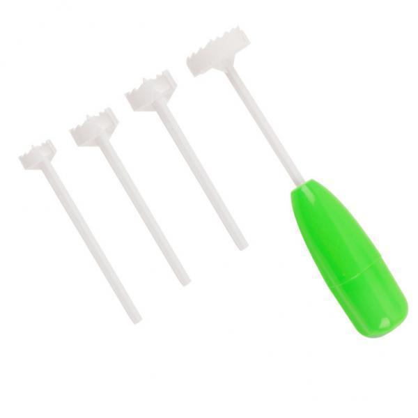 2X Portable Fruit Vegetable Spiral Cutter Corer Core Separator Spiral Digging