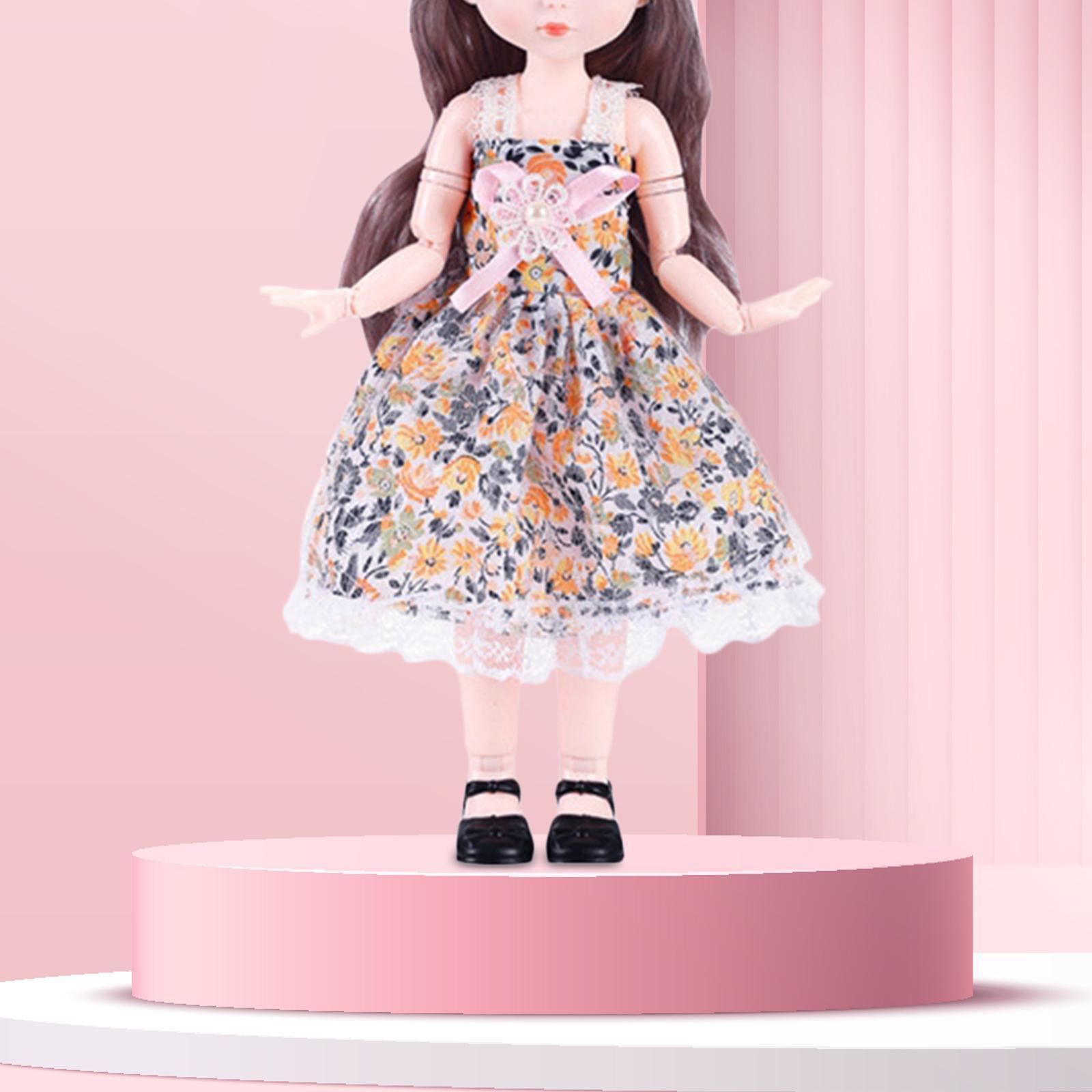 Fashion Doll Clothes Dress Set Daily Wear  Doll Changing Clothes for 30cm Doll for