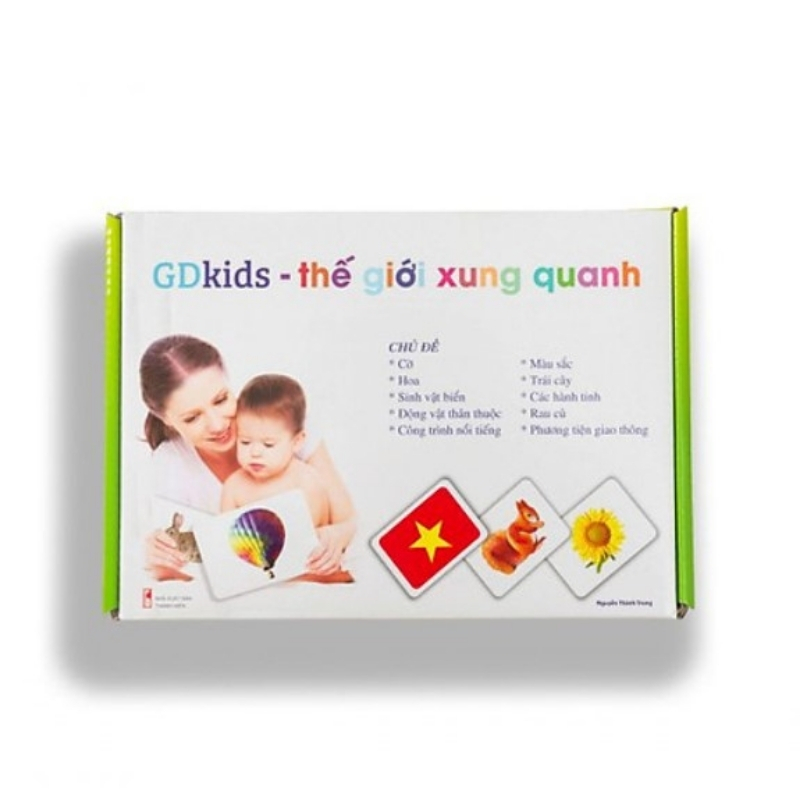 Thẻ Flashcard  Glenn Doman Cho Bé - Bộ 300 Thẻ Thế Giới Xung Quanh