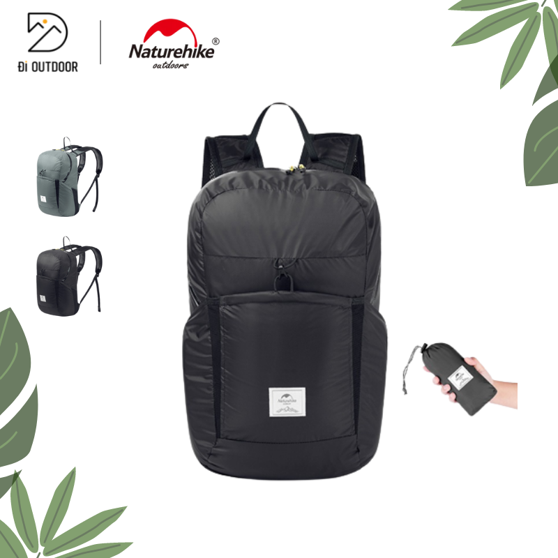 Balo Du Lịch Xếp Gọn Siêu Nhẹ Naturehike 22L NH17A017-B