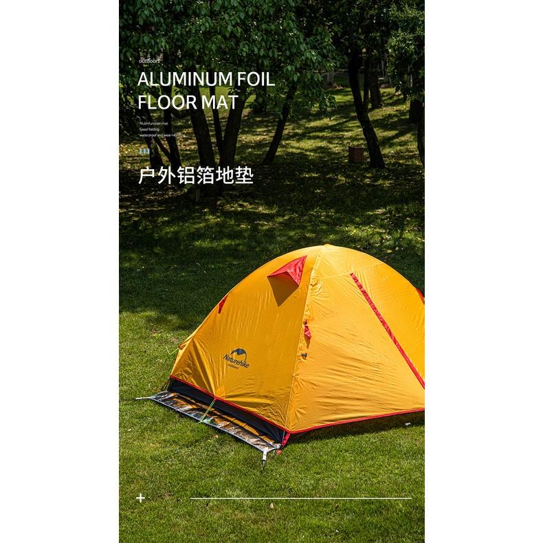 Tấm thảm cách nhiệt ngủ văn phòng Naturehike gấp gọn chống ẩm chống thấmcách nhiệt, hai mặt phủ bạc