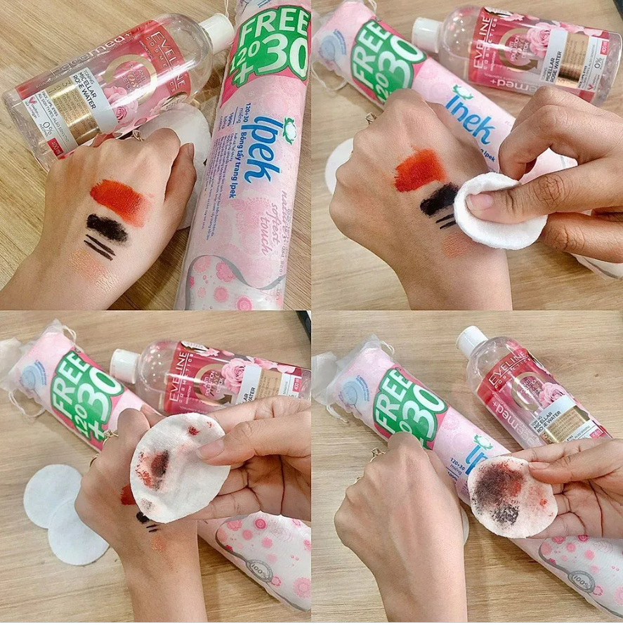 Combo Bông Tẩy Trang IPEK 150 Miếng