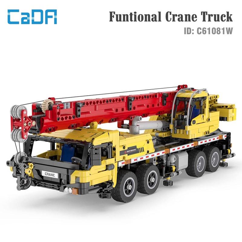 Đồ Chơi Lắp Ráp Điều Khiển Xe Cẩu Functional Crane Truck – CADA C61081W