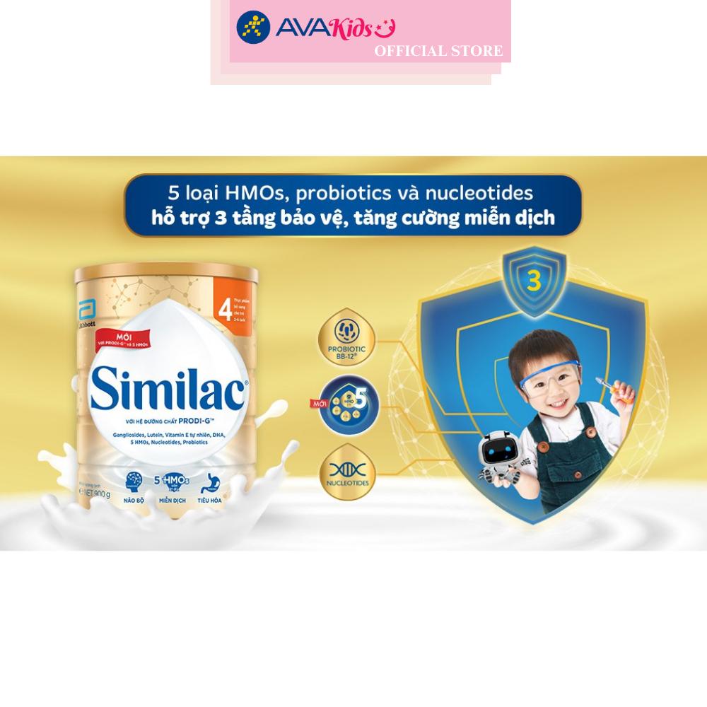Sữa bột Similac 5G số 4 900g (2 - 6 tuổi)