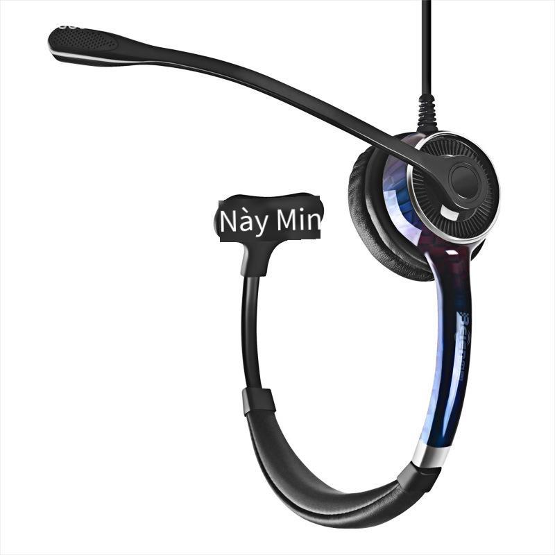 Đầu dịch vụ khách hàng giá thấp nhất đeo tai nghe giao thông khử tiếng ồn Tai nghe khử tiếng ồn chủ động USB máy tính tai nghe điện thoại di động tai nghe trung tâm cuộc gọi