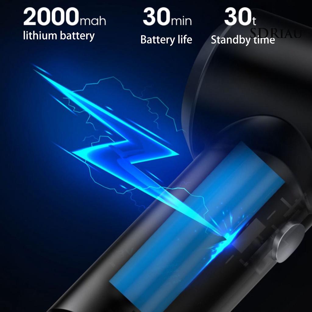 Máy Hút Bụi Không Dây Mini Màu Đen Burzahom 049