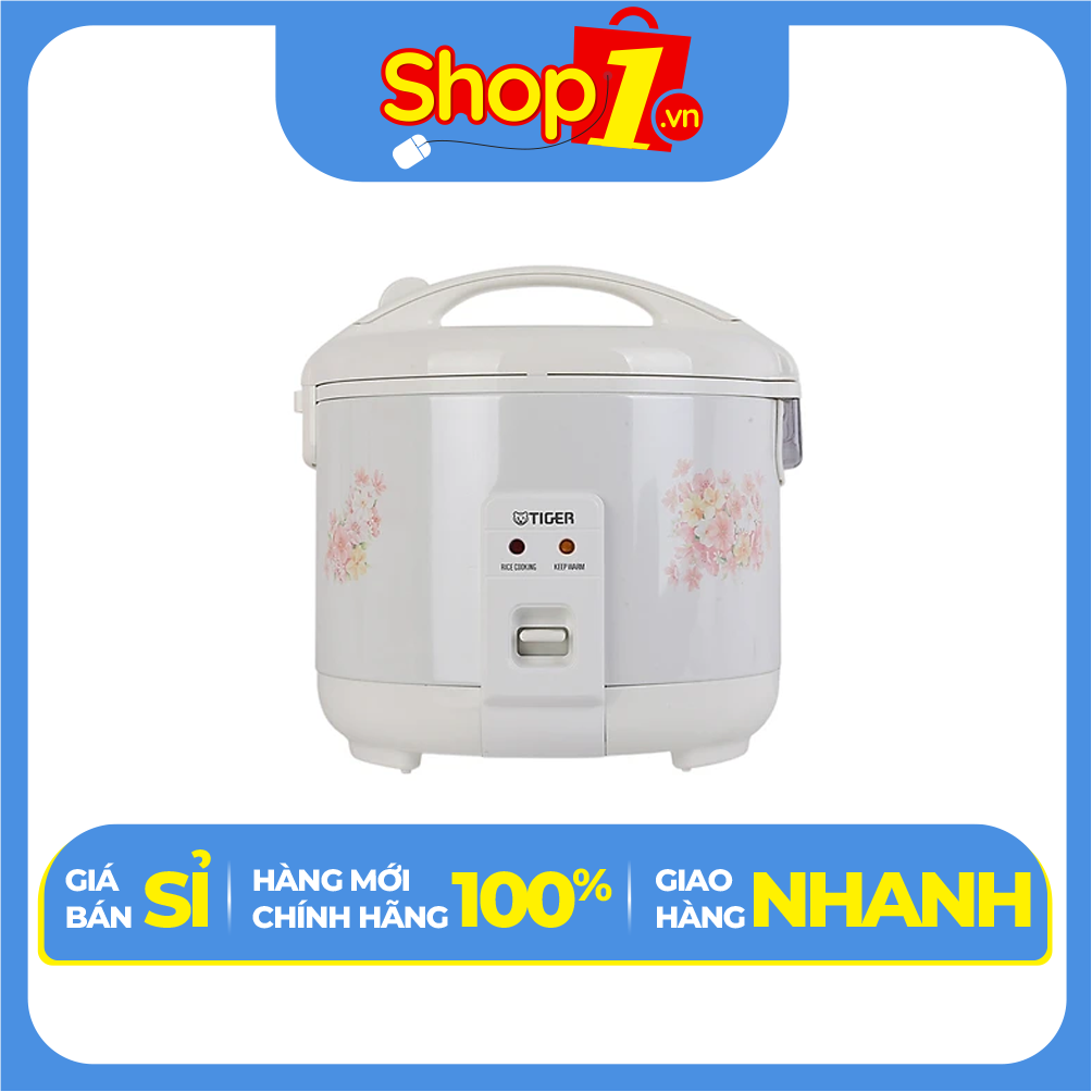 Nồi Cơm Điện Nắp Gài Tiger JNP-1800 - 1.8L (Trắng) - Hàng Chính Hãng