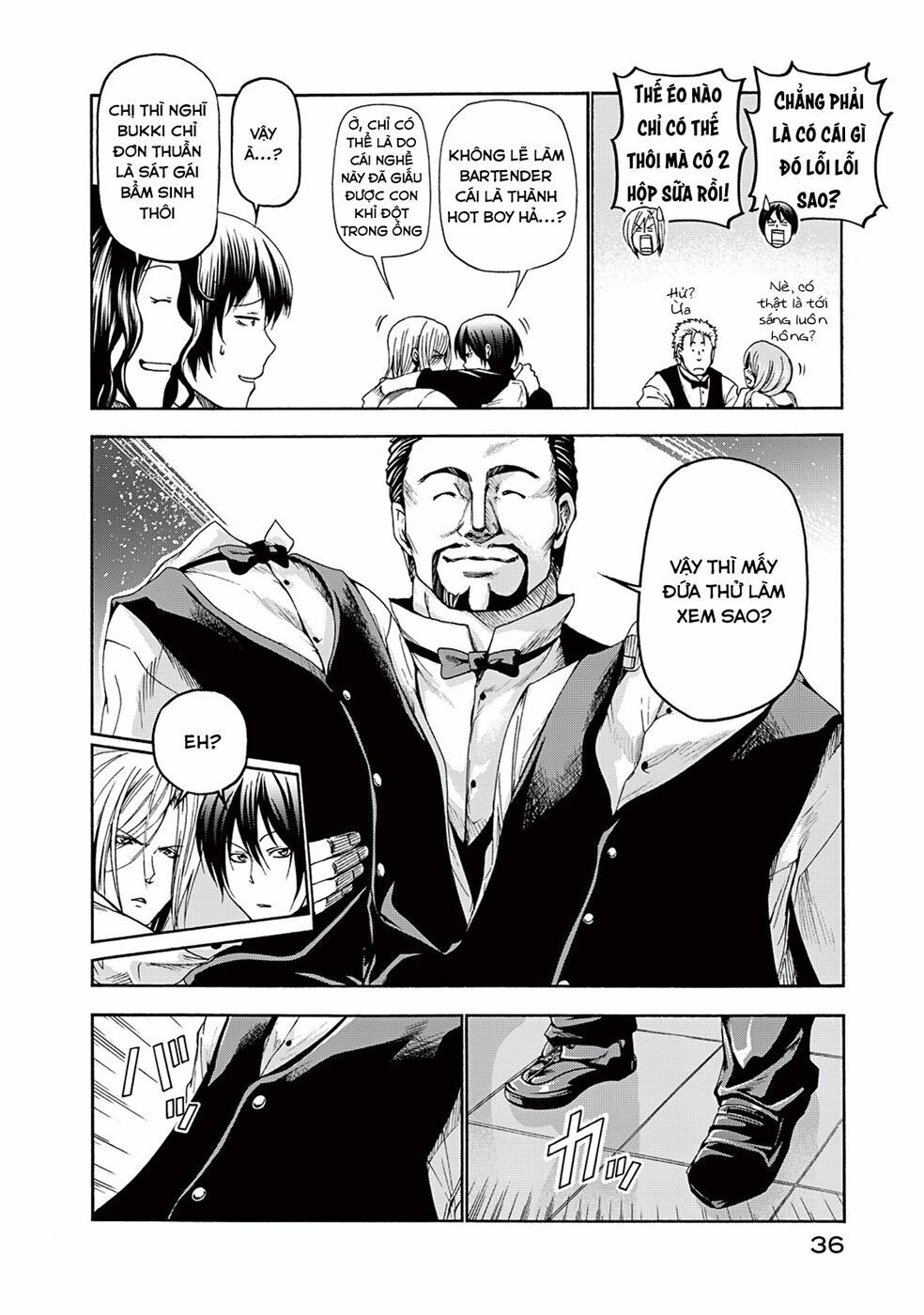 cô gái thích lặn - grand blue chapter 14 10