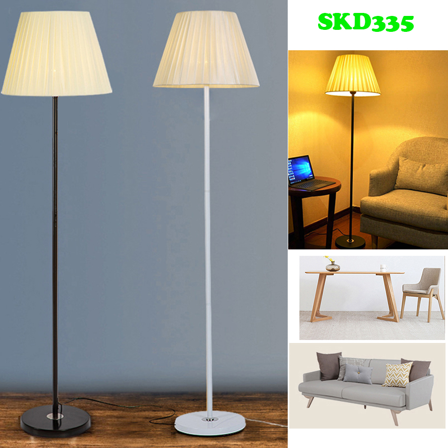 [tặng kèm bóng LED cao cấp] Đèn Cây Trang Trí Phòng Khách - Đèn Đứng Phòng Ngủ - Đèn Trang Trí Góc Sofa - Đèn Đứng Trang Trí D335 .