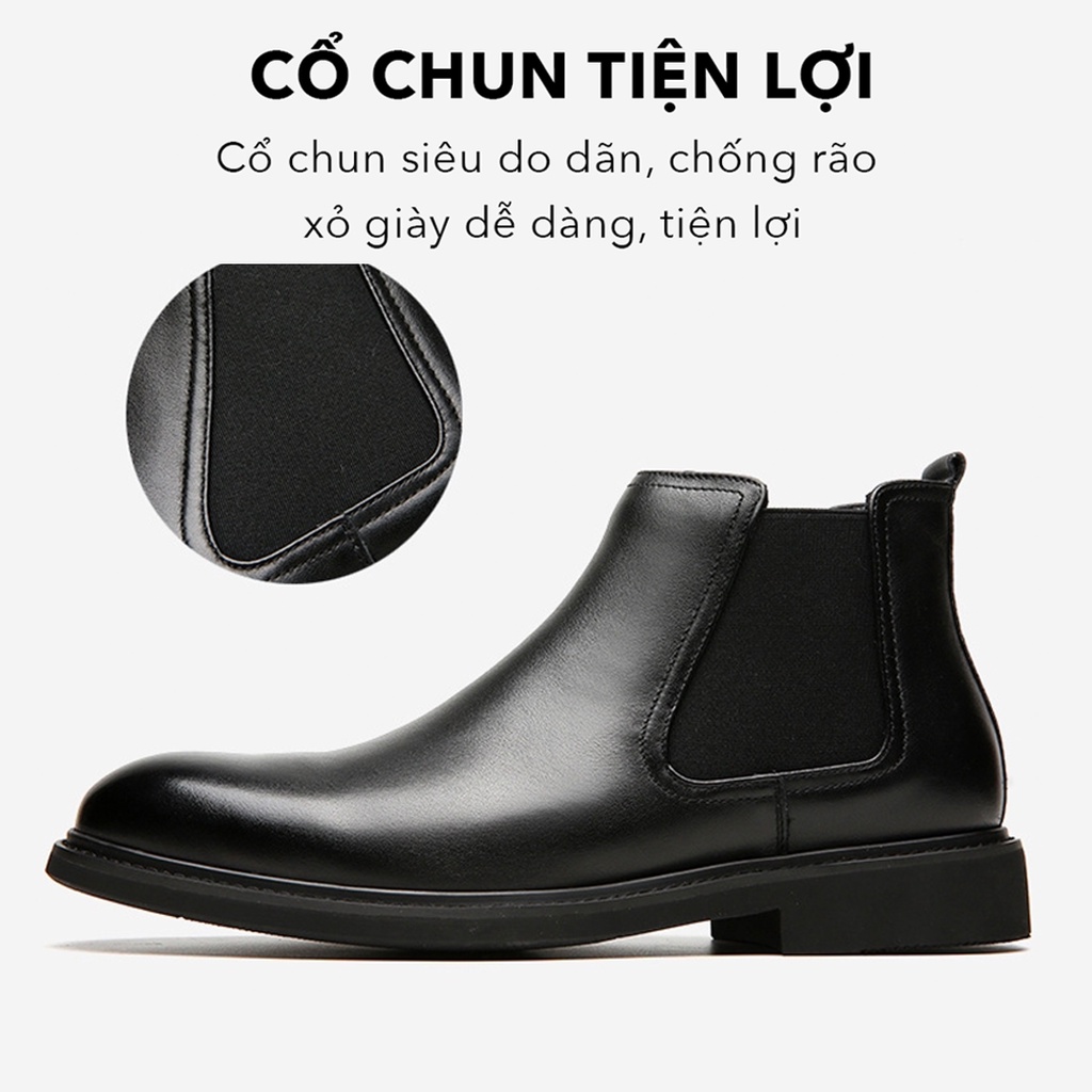 Giày Chelsea Boots Nam Cổ Lửng Là Đàn Ông Phải Thử