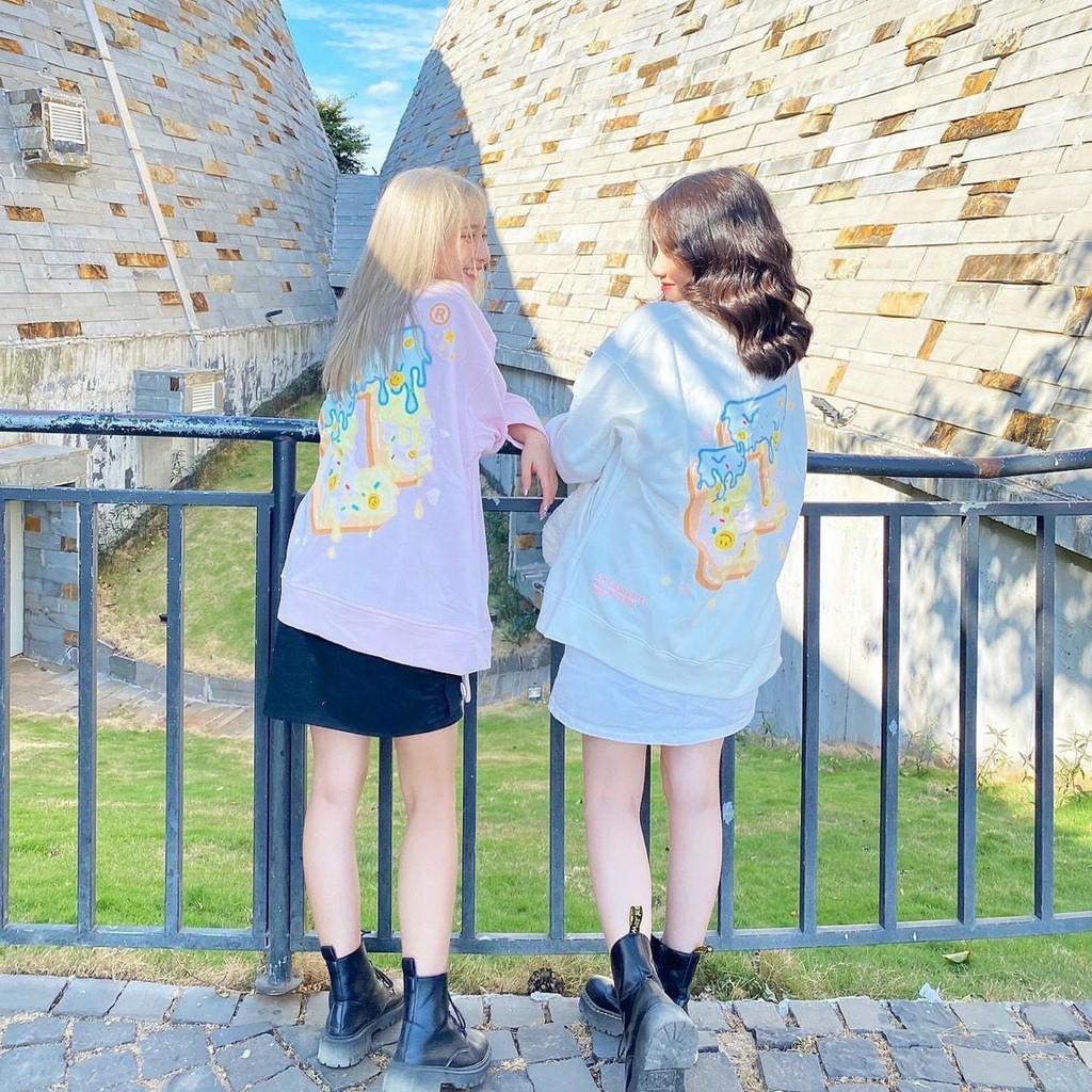 Áo Khoác Cardigan Nỉ Bông LENG FABULOUS Print form rộng Unisex Nam/Nữ Ulzzang