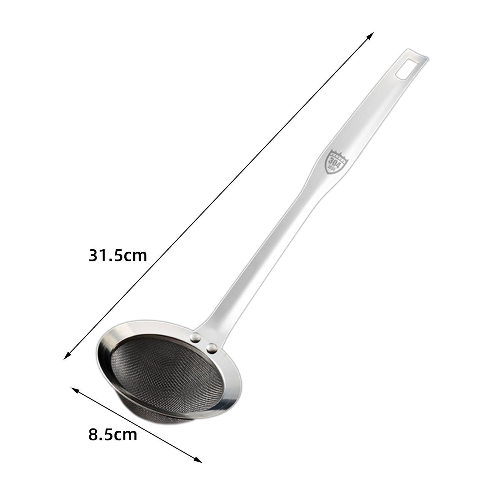 Mesh Strainer Cooking Utensil Food Strainer Colander for Frying Hot Pot Ingredients