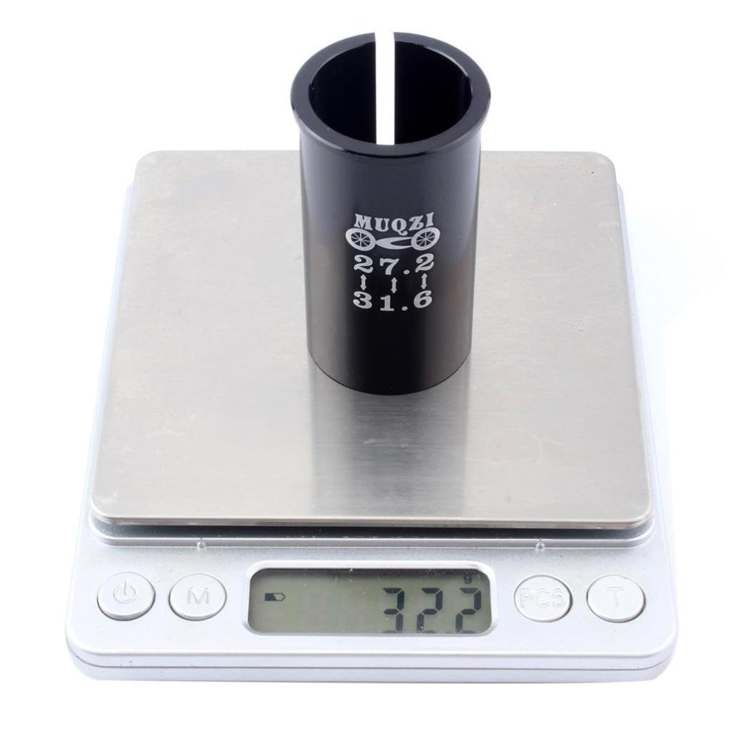 2-3 of pack  Seatpost Sleeve Shim Bike Seat Post Tube Adapter 27.2mm to