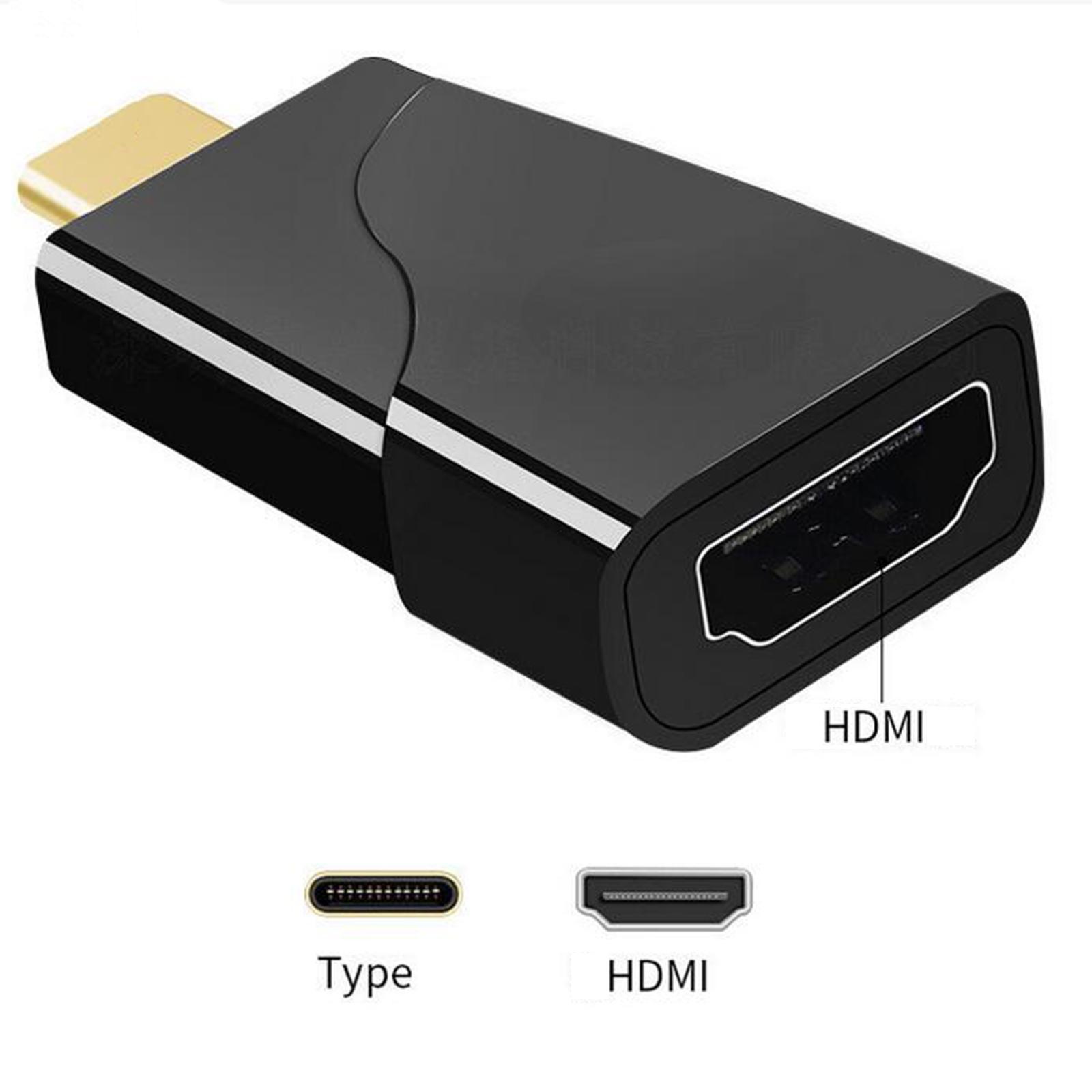 Usb-C Female to Male Adapter 4K Portable Display for XPS Laptop