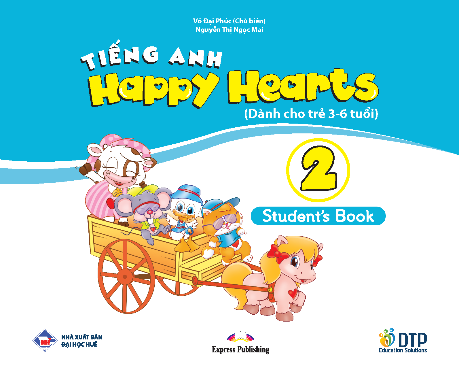 Bộ sản phẩm Tiếng Anh Happy Hearts 2 - Student's Book &amp; Workbook ((sách bài học và bài tập)