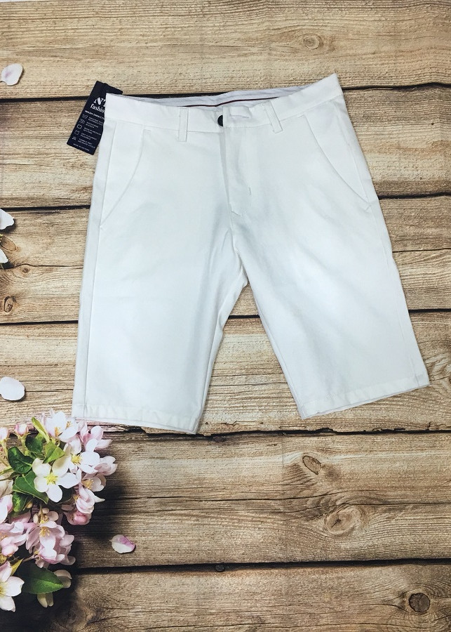 Quần short tây nam cao cấp vải cotton mền mịn 100%