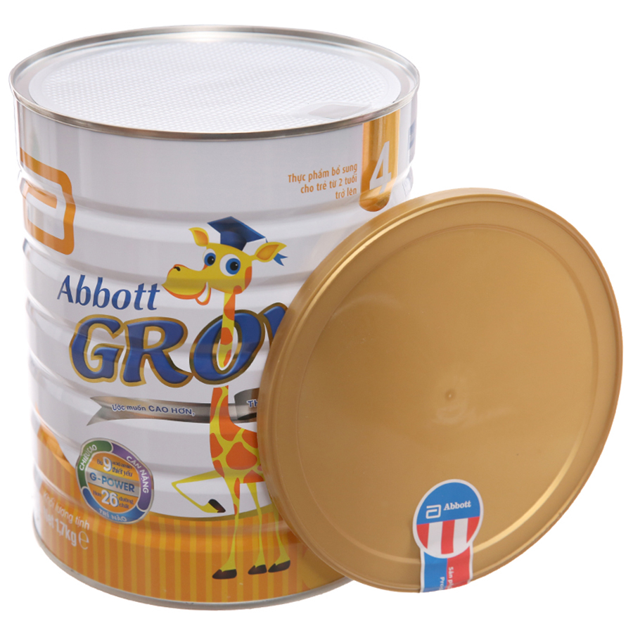 Sữa Bột Abbott Grow 4 1.7Kg