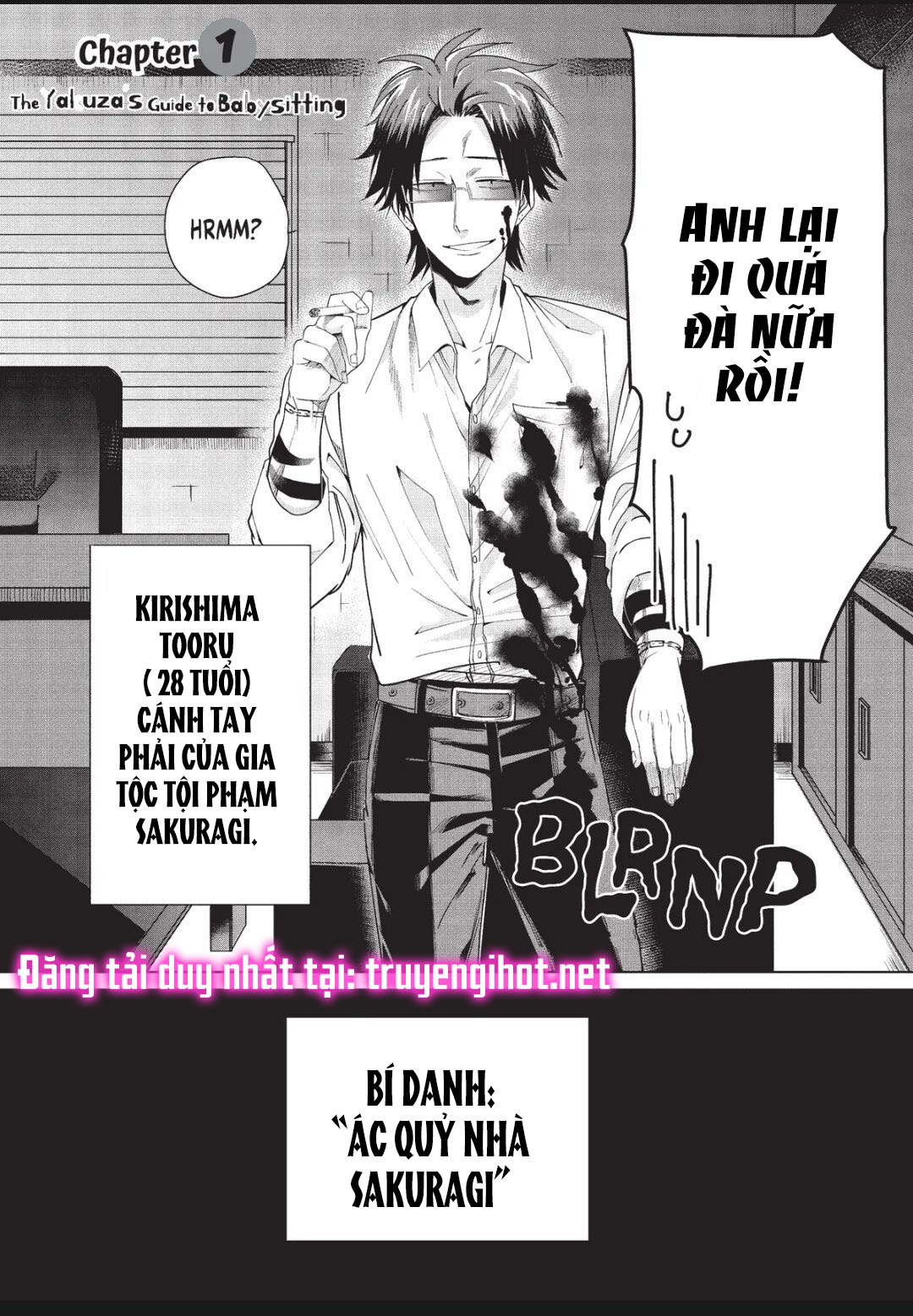 hướng dẫn giữ trẻ của yakuza chapter 1.1 3