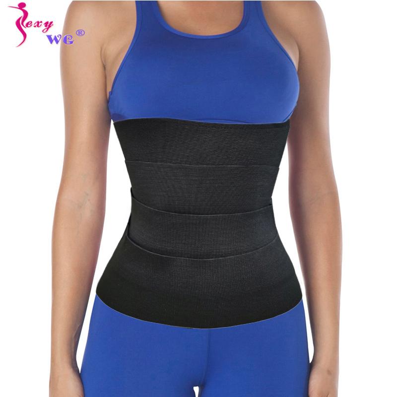 SEXYWG Eo Tập Bụng Nữ Tập Kiểm Soát Mỡ Đốt Cháy Đai Bụng Tập Toàn Thân Áo Người Mẫu Dây Đeo Bụng Quấn Fajas Slim dây