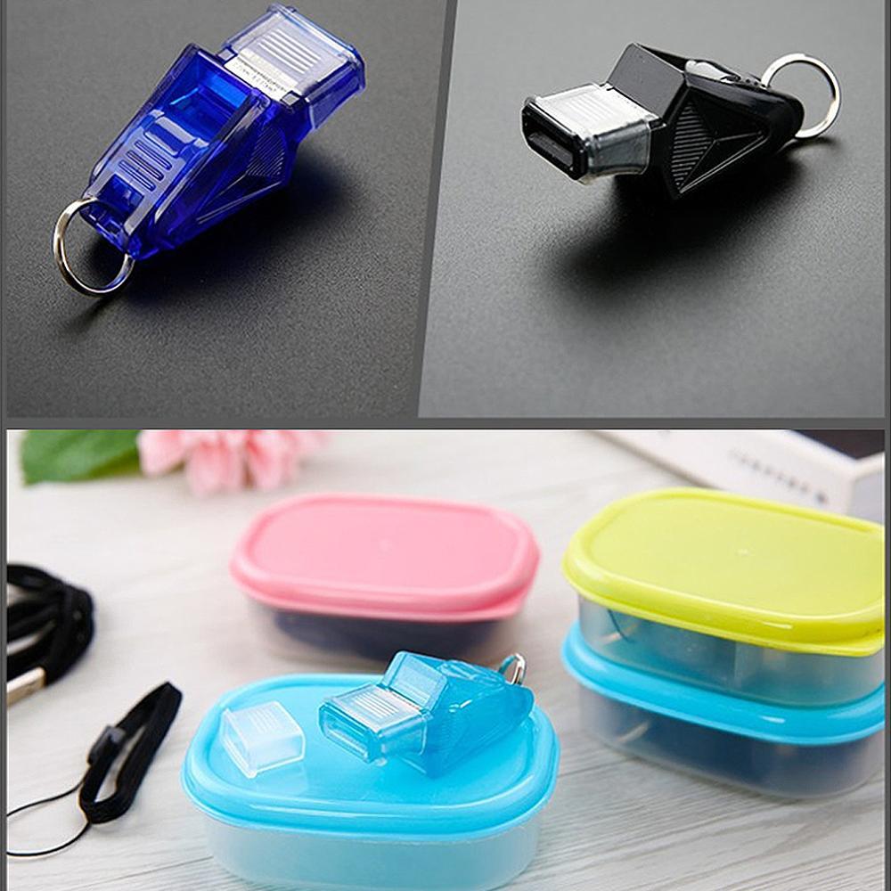 Xác thực Còi Trọng Tài Còi Đặc Biệt Huấn Luyện Viên Bóng Rổ Còi Bóng Đá Ngoài Trời Cứu Hộ Chuyên Nghiệp Còi Sinh Tồn Color: Black