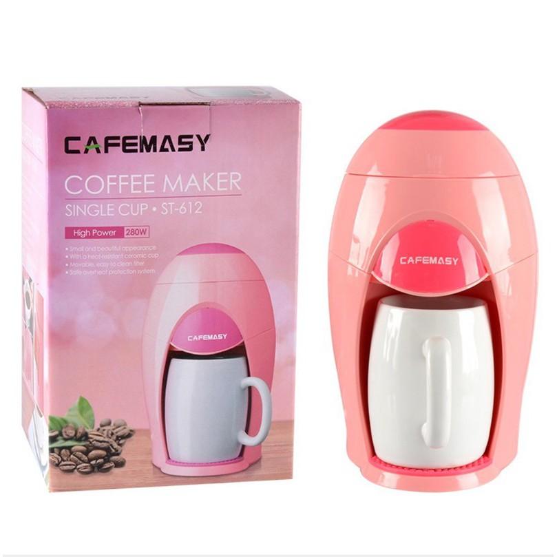 Máy pha cà phê tự động 1 ly Pink CafeMasy️ - Sky