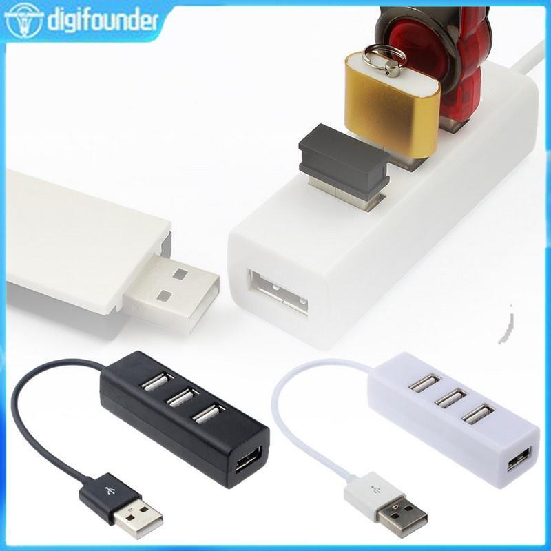 Bộ chia 4 Cổng Usb 2.0 Có Công Tắc tắt/mở Cho Pc/Laptop
