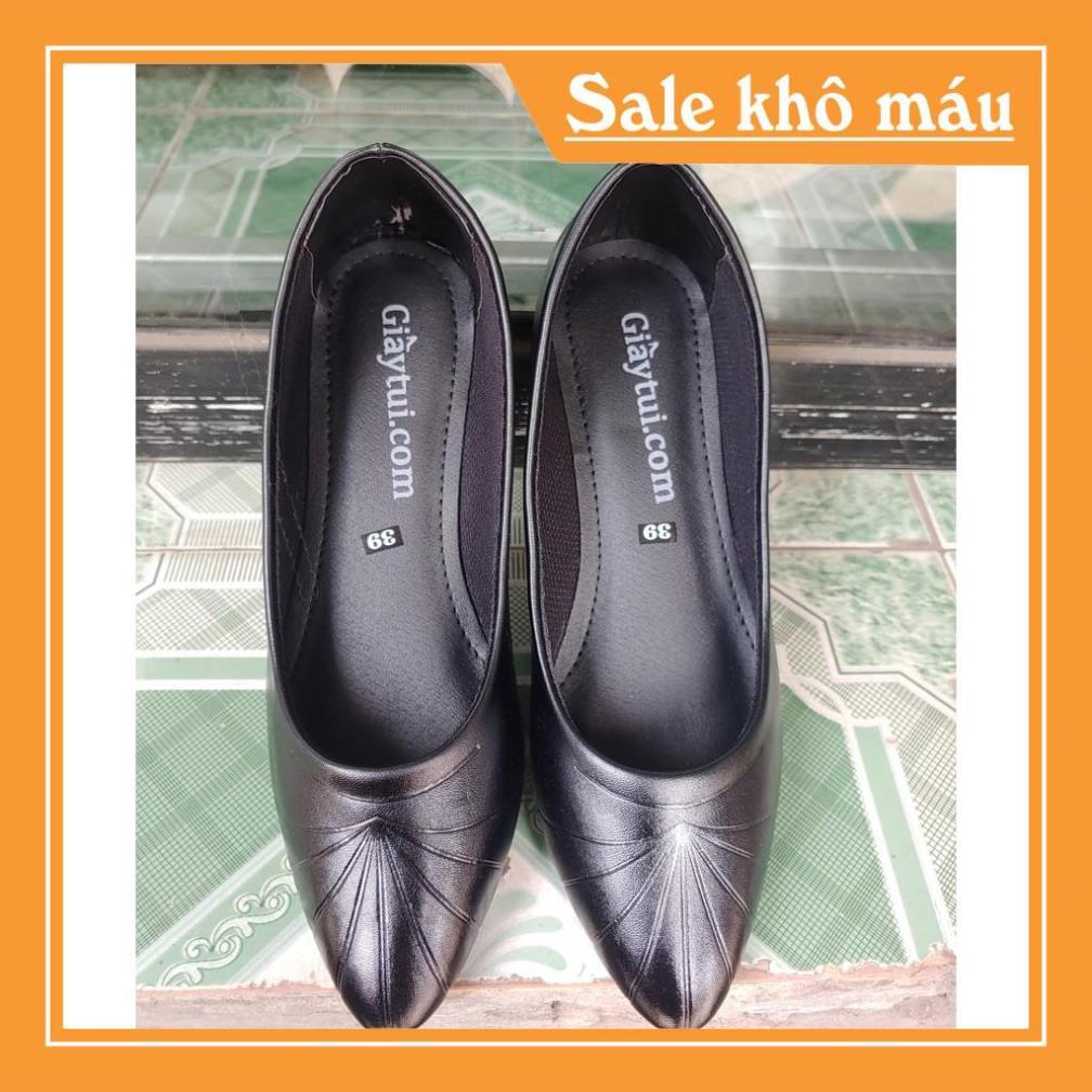 { BIG SIZE } { ẢNH THẬT } GIÀY NỮ 3CM SIZE 38-39-40-41-42 MẪU IN 3CM