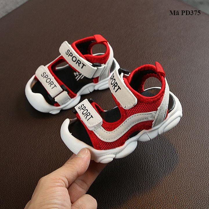 Dép sandal cho bé trai từ 0 - 3 tuổi mềm êm PD375
