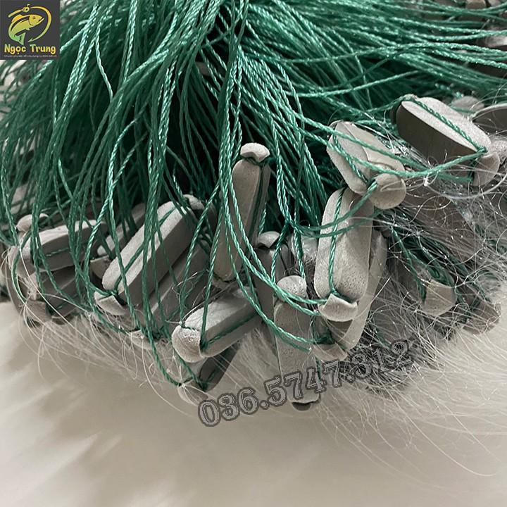 Lưới Bắt Cá,Đánh Cá 3 Màn, Lưới Bén Cao 1m5 Dài 100m Mắt Lưới 4cm Riêng Chì Nặng 3kg